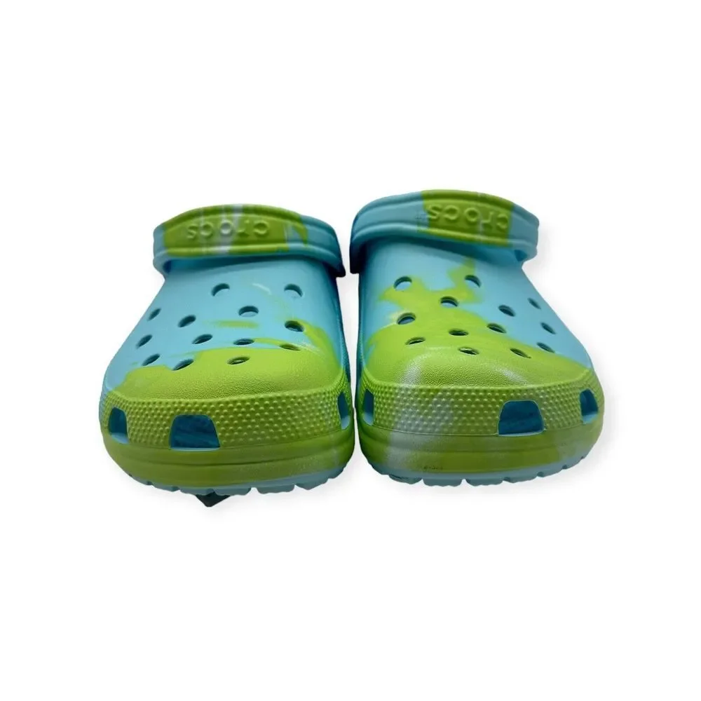 Crocs Classic Ombre Clog Blue Green 208275-4LE Size Men's 11‎ NWT